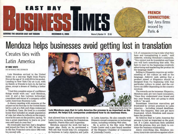 Luis Mendoza- East Bay Business Times